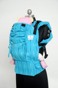Toddler Wrap Converted Soft Structured Carrier - Azureous
