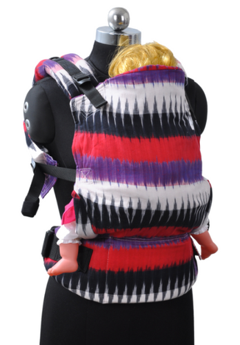 Toddler Wrap Converted Soft Structured Carrier - Berry Currant