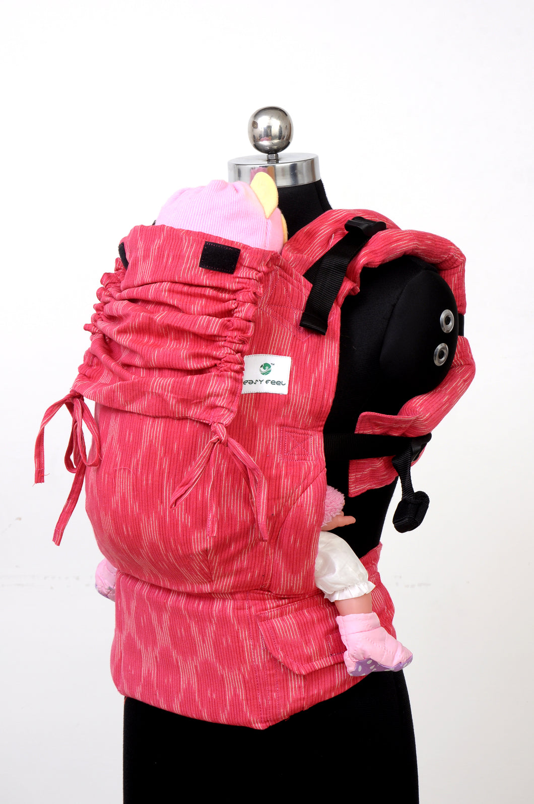 Toddler Wrap Converted Soft Structured Carrier - Blush