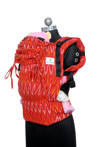 Preschool Wrap Converted Soft Structured Carrier - Candy Apple