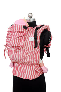 Preschool Wrap Converted Soft Structured Carrier - Coral