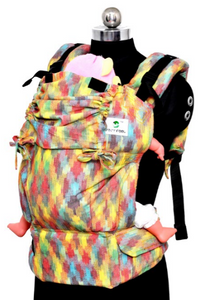 Standard Wrap Converted Soft Structured Carrier - Cotton Candy Dance
