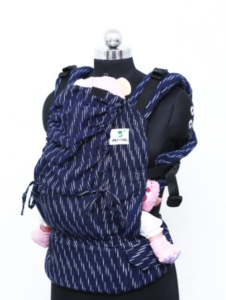 Toddler Wrap Converted Soft Structured Carrier - Downpour