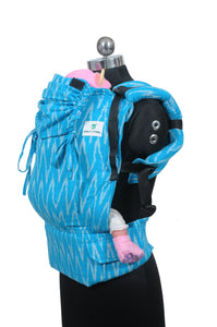 Standard Wrap Converted Soft Structured Carrier - Lagoon
