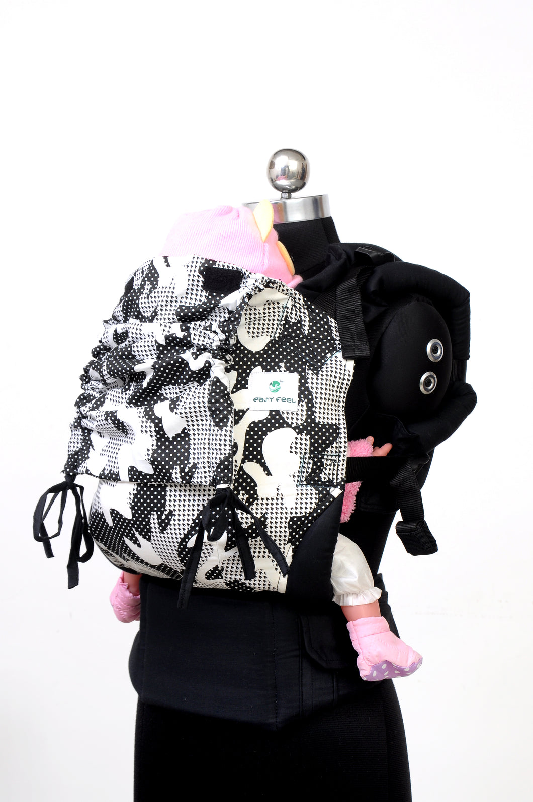 Toddler Soft Structured Carrier - Monochrome