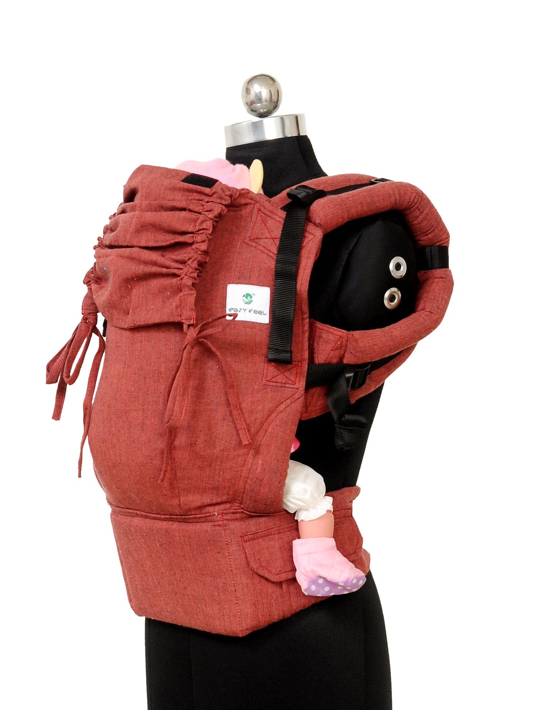 Toddler Soft Structured Carrier - Ruby