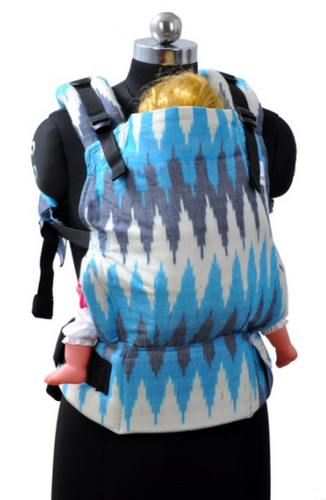 Toddler Wrap Converted Soft Structured Carrier - Sapphire