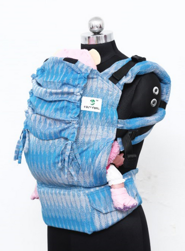 Standard Wrap Converted Soft Structured Carrier - Seashore