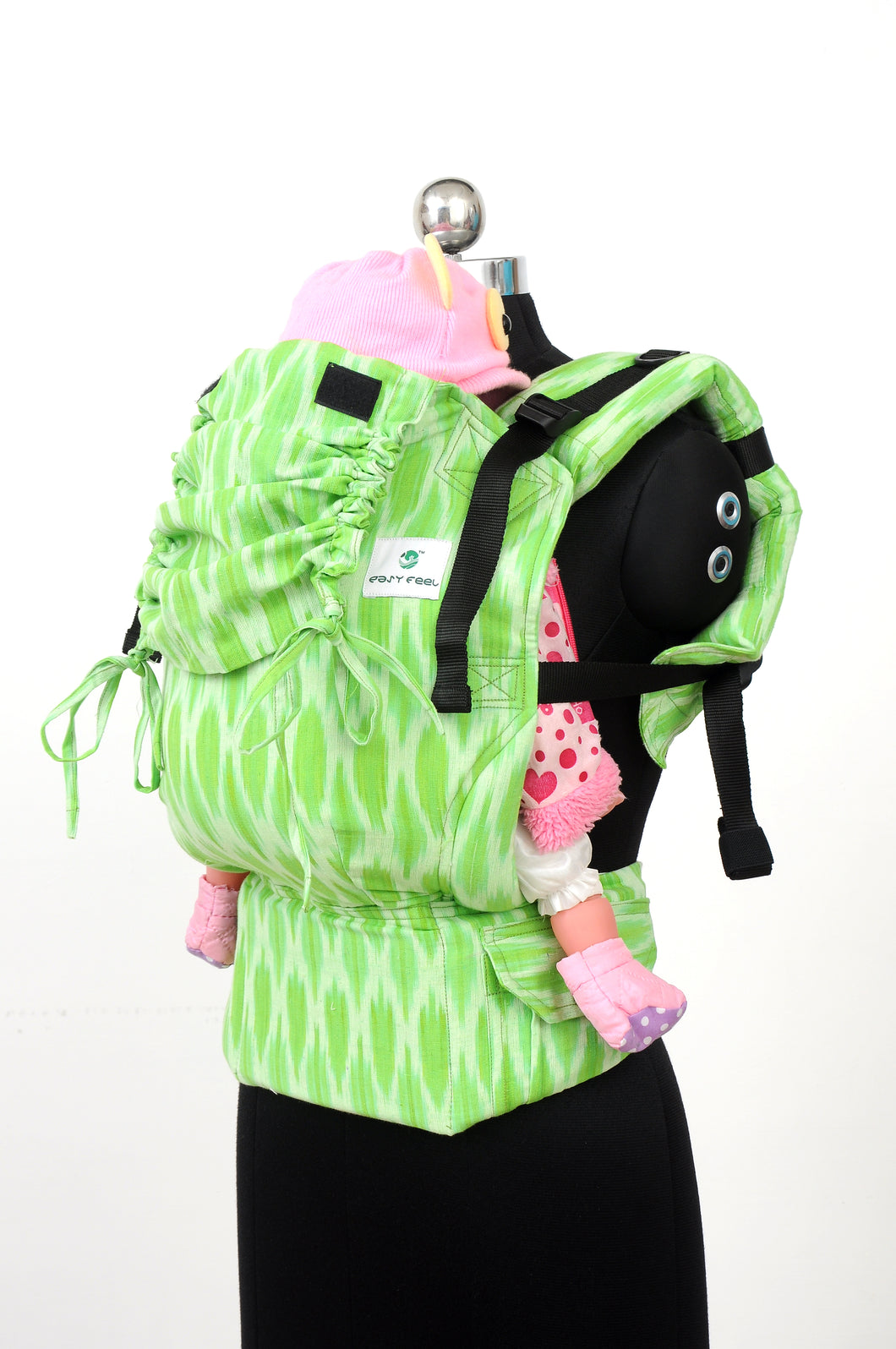 Toddler Wrap Converted Soft Structured Carrier - Verdant
